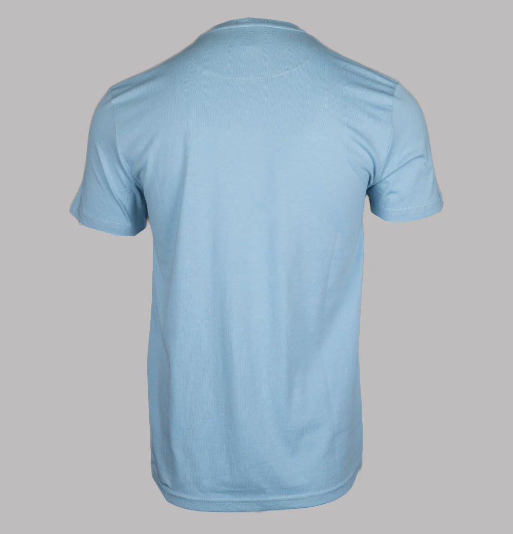 Weekend Offender Dygas T-Shirt Winter Sky/House Check - Image 2
