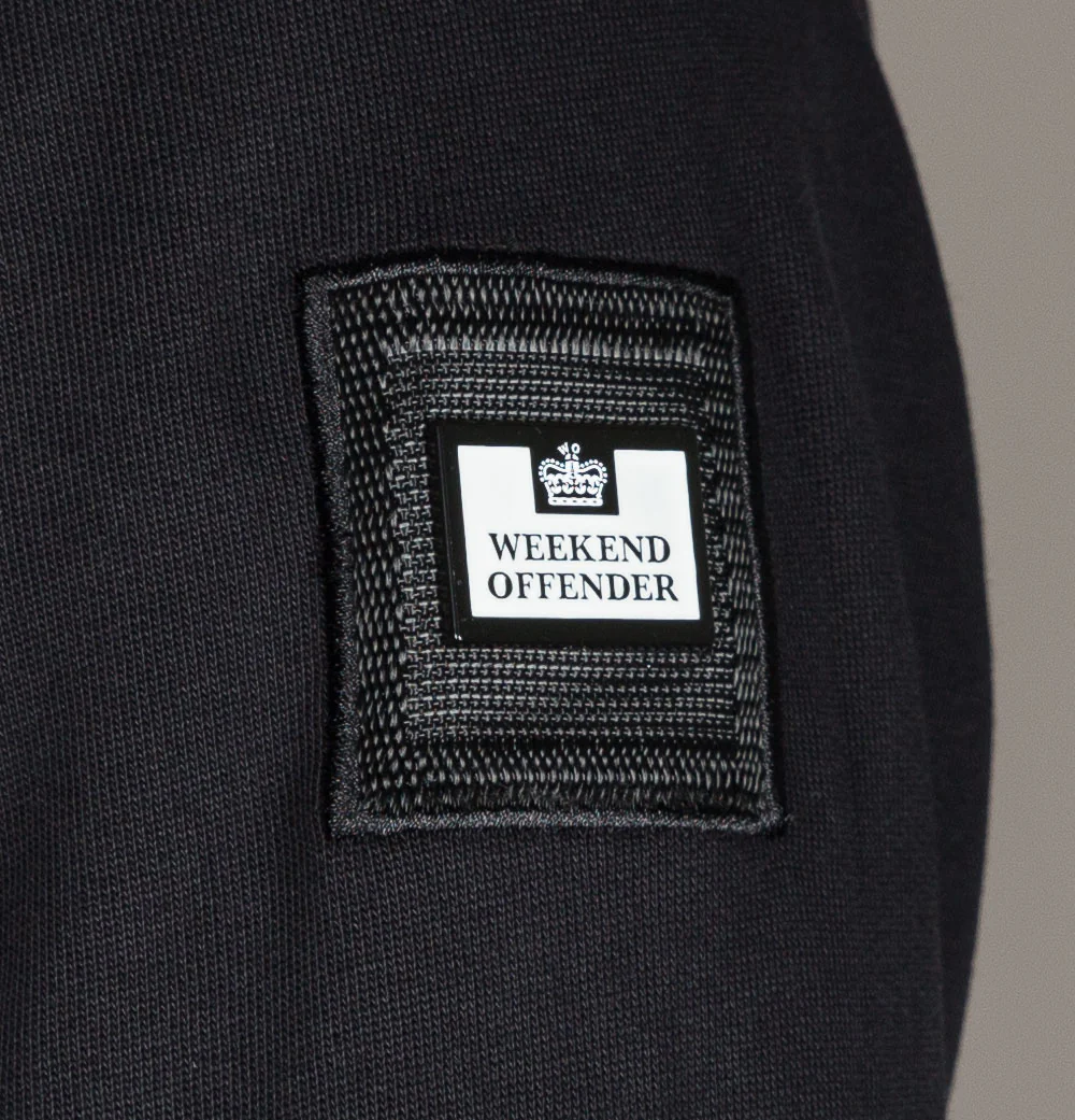 Weekend Offender F Bomb Sweatshirt Black - Image 4