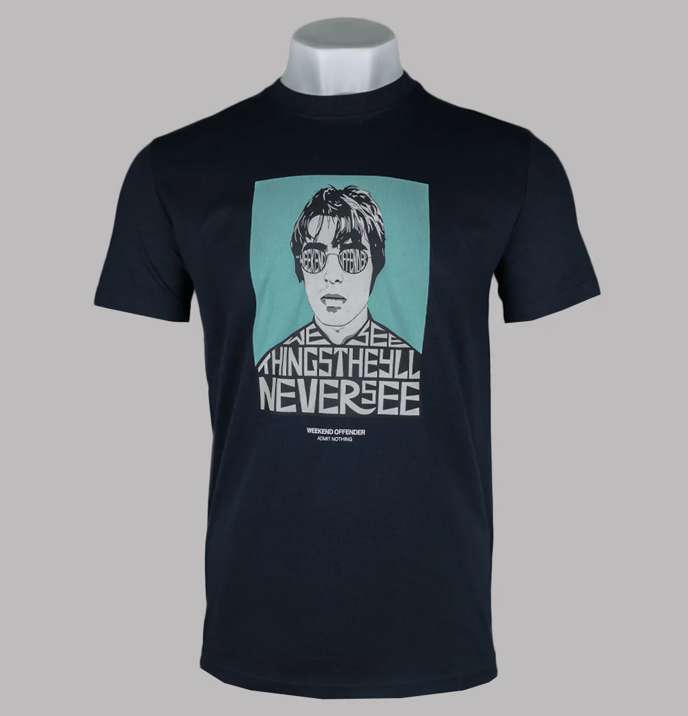 Weekend Offender Forever T-Shirt Navy