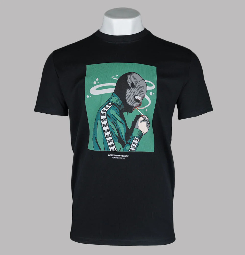 Weekend Offender Fumo T-Shirt Black