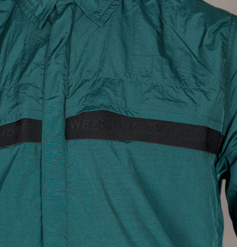 Weekend Offender Gaethje Overshirt Deep Pine - Image 4