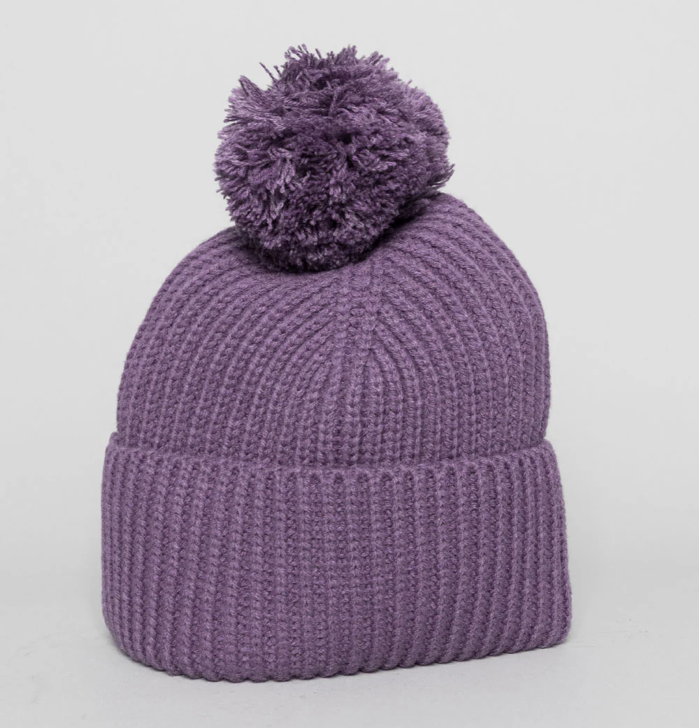 Weekend Offender Georgetown Beanie Dark Grape - Image 3