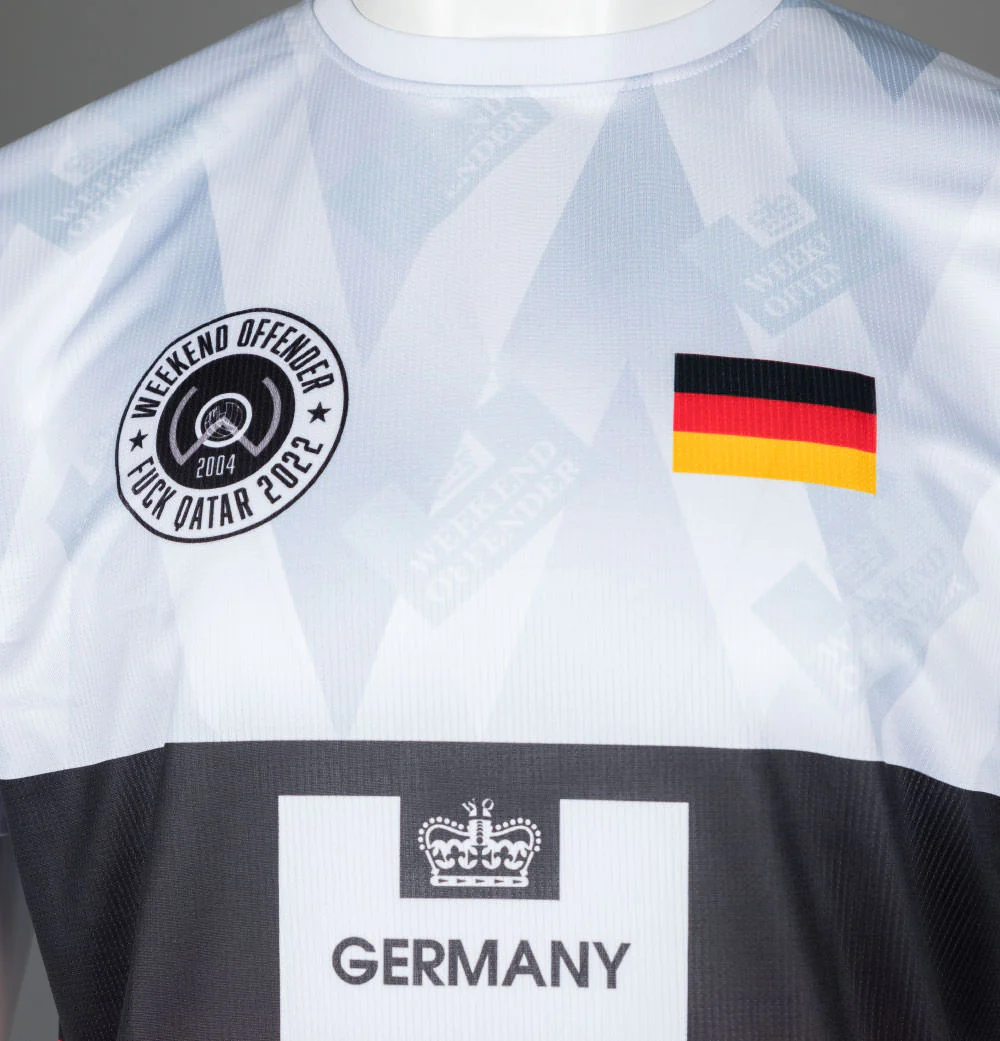 Weekend Offender Germany Football Shirt White - Image 3