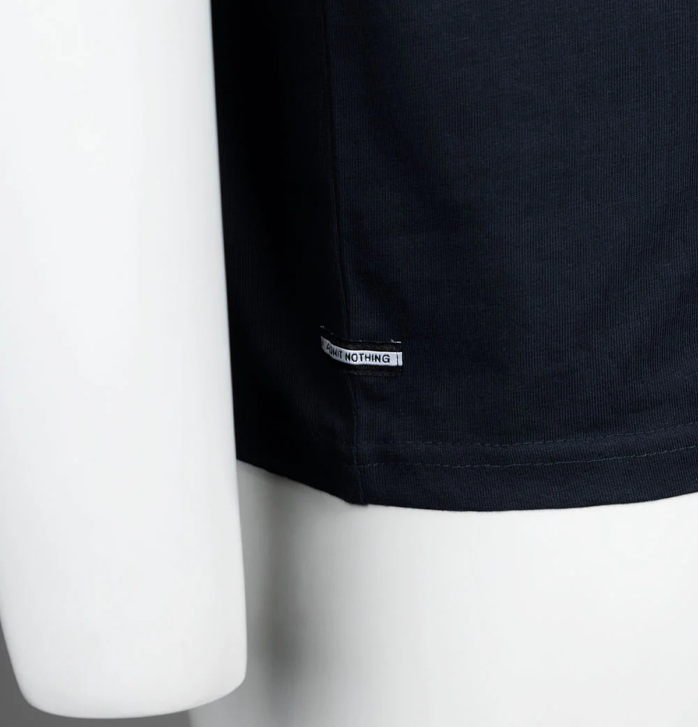 Weekend Offender Gorman T-Shirt Navy - Image 4