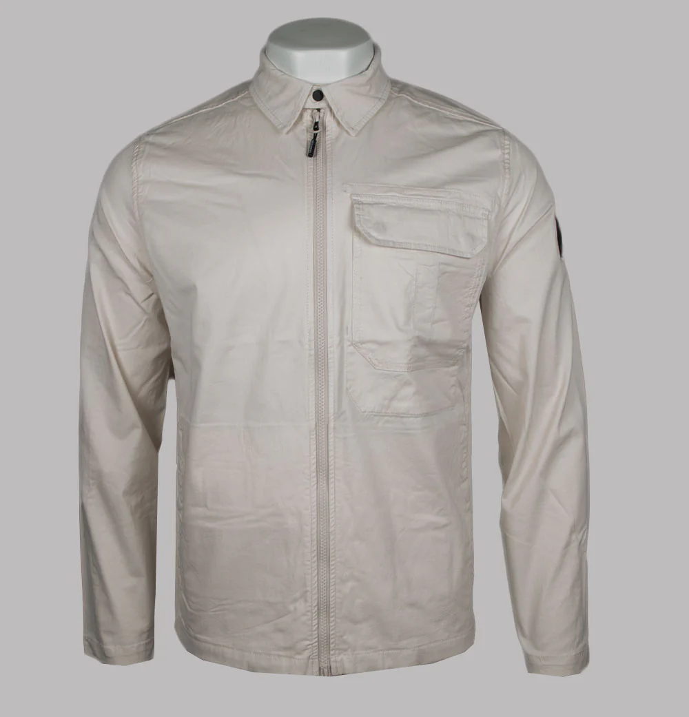 Weekend Offender Graniteville Utility Overshirt Alabaster