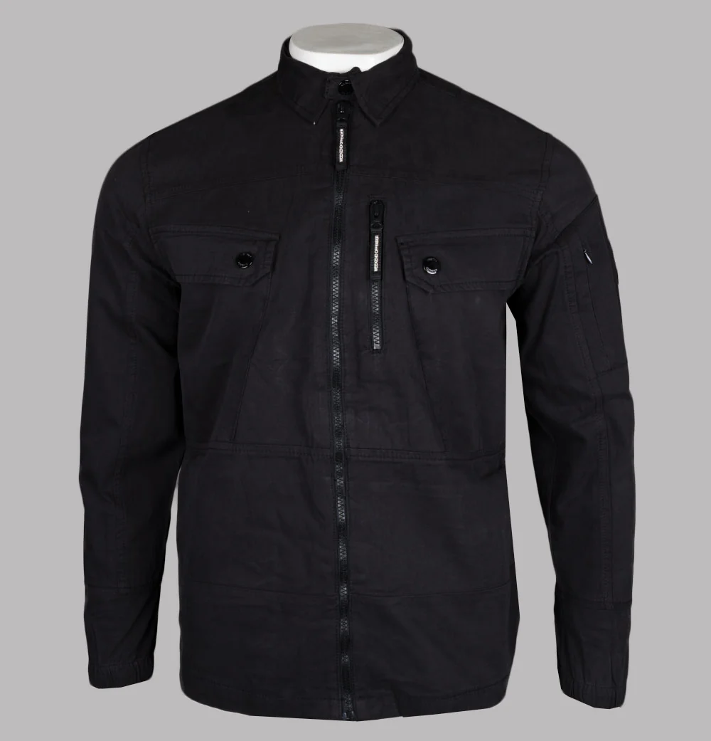 Weekend Offender Helsinki Overshirt Black