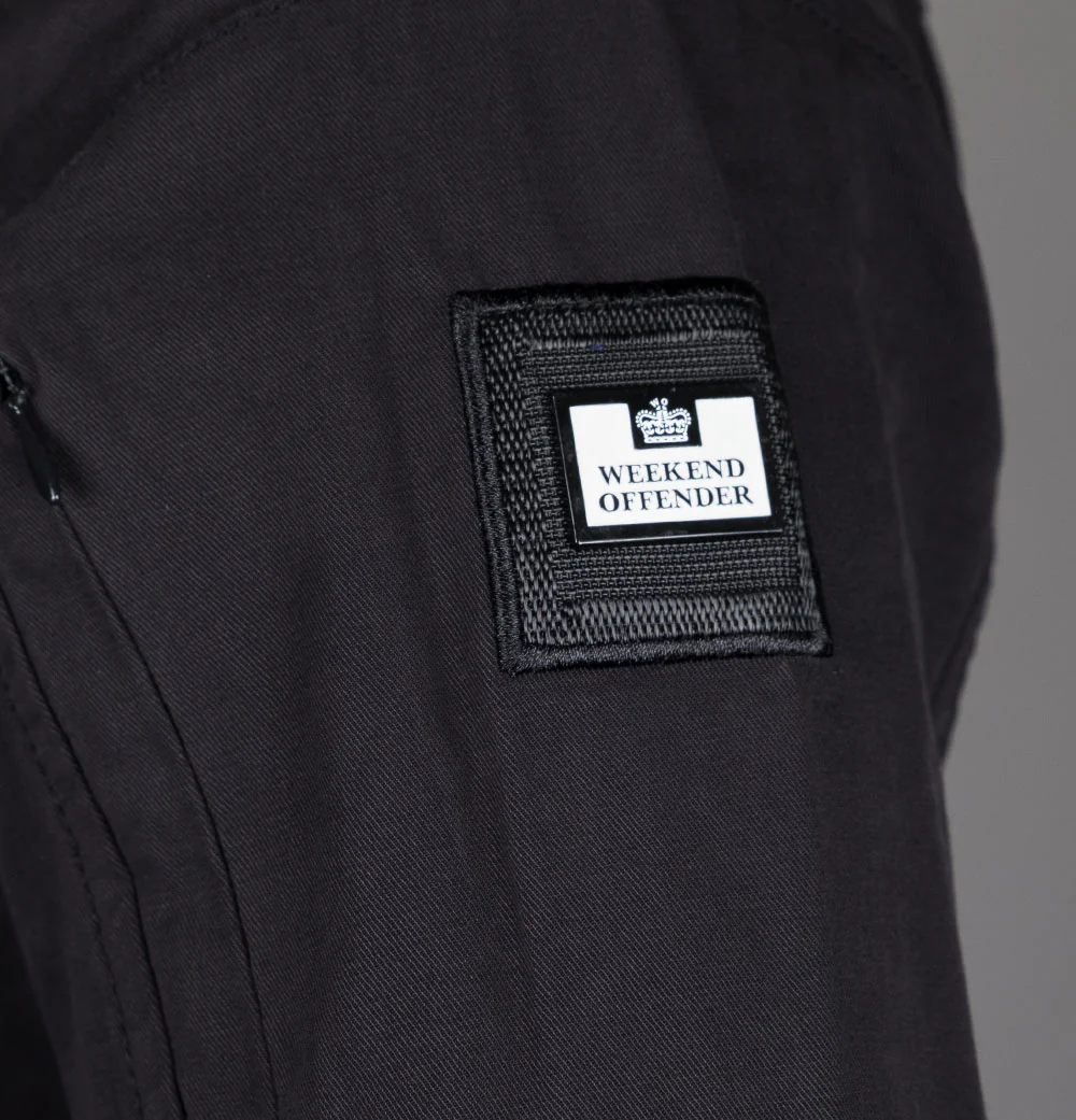 Weekend Offender Helsinki Overshirt Black - Image 5