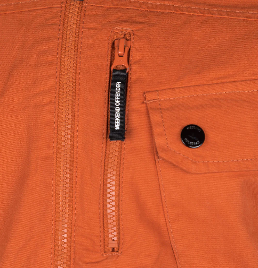 Weekend Offender Helsinki Overshirt Copper - Image 4