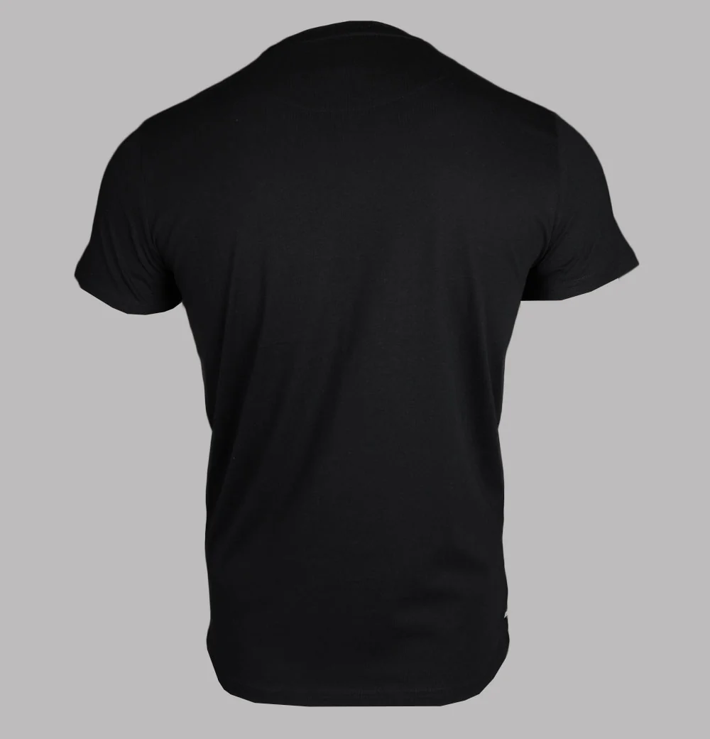 Weekend Offender Hull Retro Football Shirts T-Shirt Black - Image 2