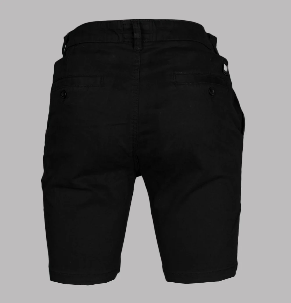 Weekend Offender Ivan Chino Shorts Black - Image 2
