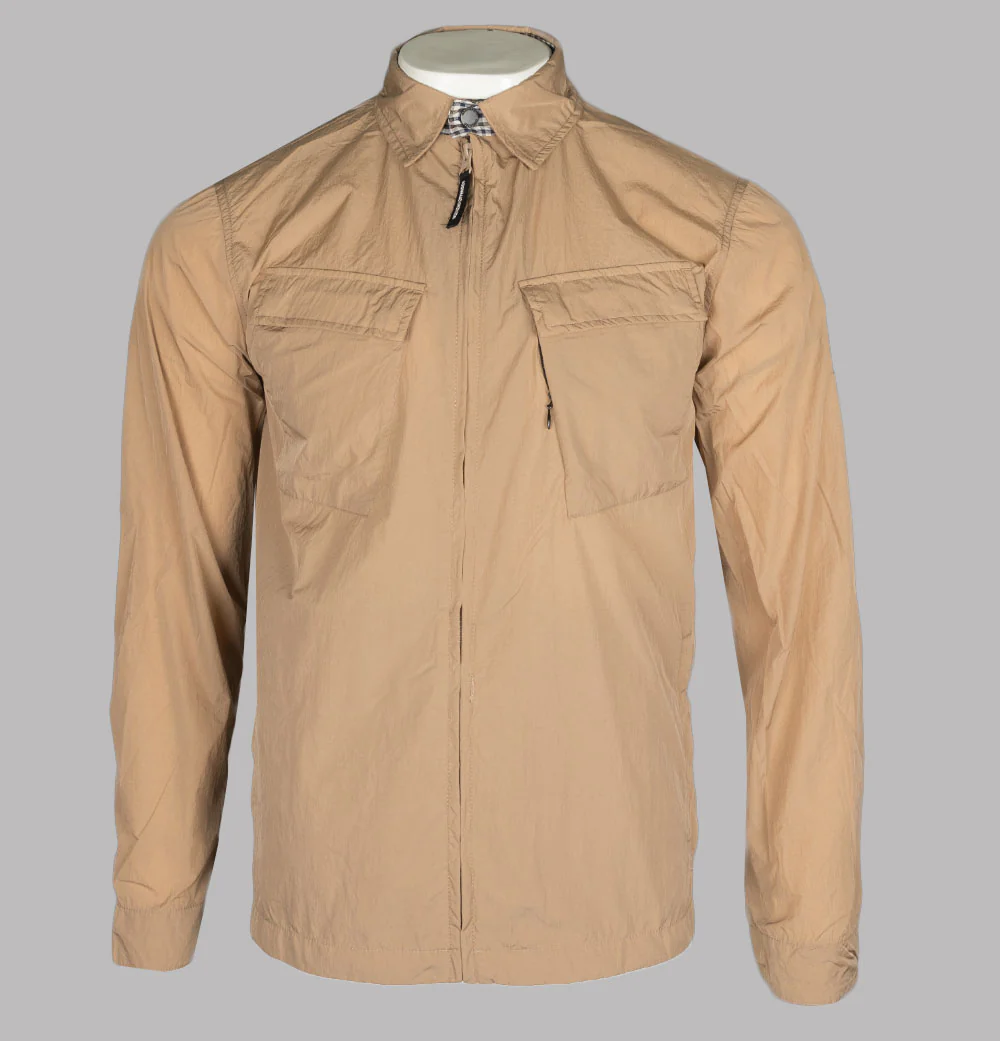 Weekend Offender Juniper Hills Overshirt Sandcastle