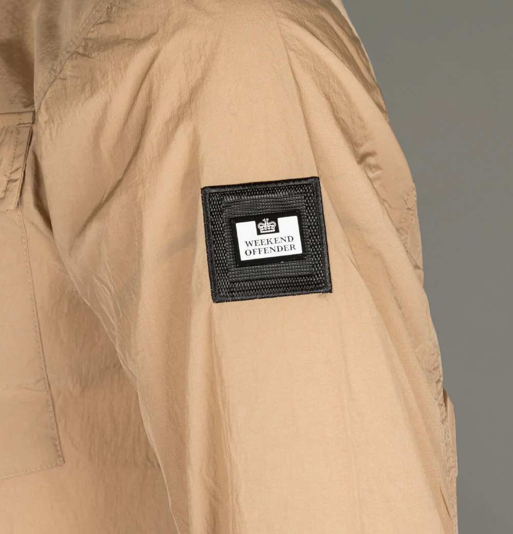 Weekend Offender Juniper Hills Overshirt Sandcastle - Image 6
