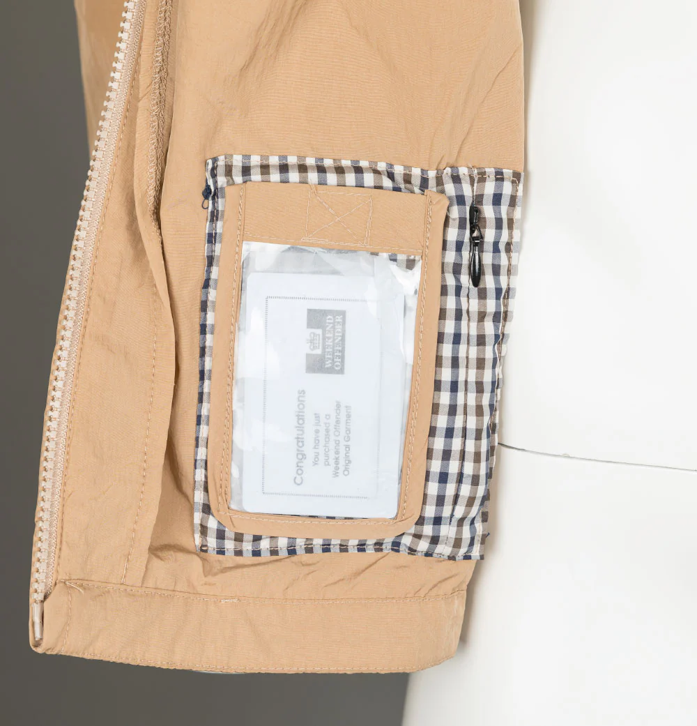 Weekend Offender Juniper Hills Overshirt Sandcastle - Image 7