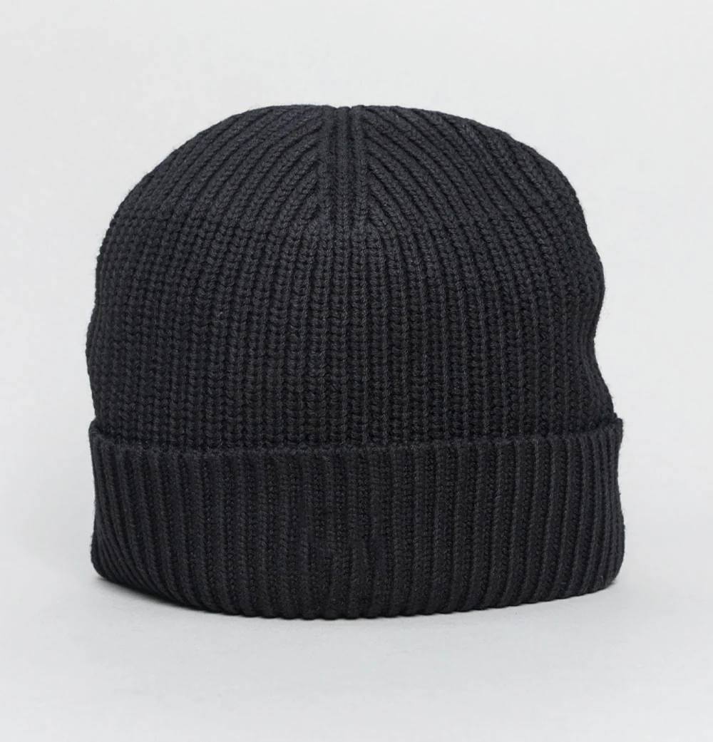 Weekend Offender Kettama Ribbed Beanie Black - Image 3