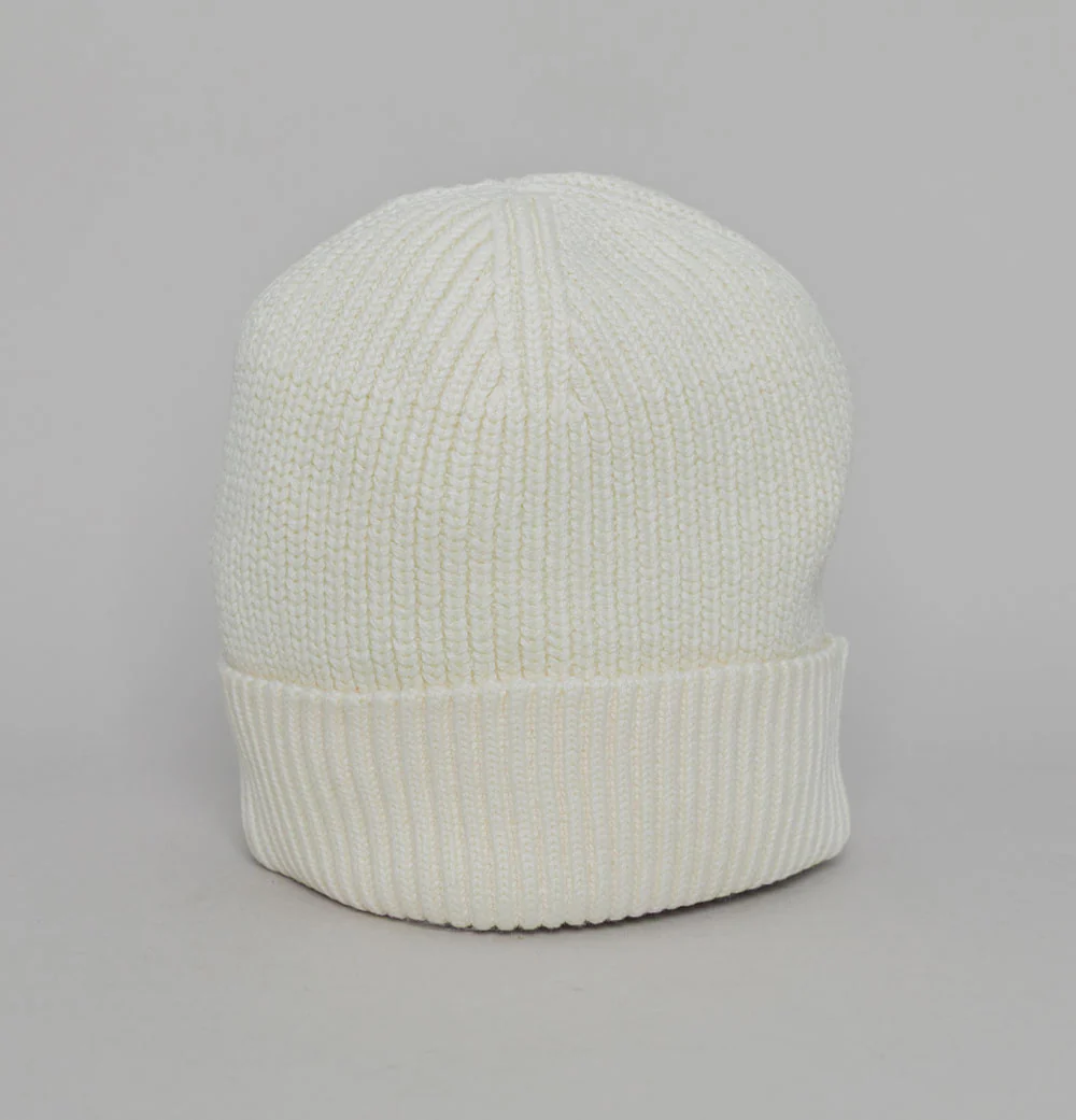 Weekend Offender Kettama Ribbed Beanie Ivory - Image 2