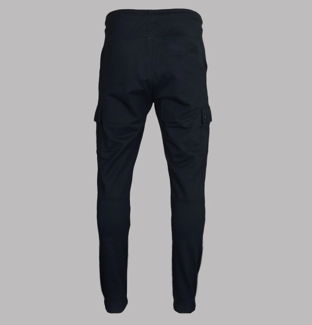 Weekend Offender Kwale Cargo Pants Navy - Image 3
