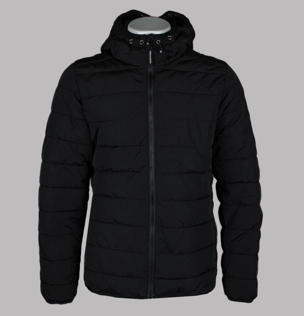 Weekend Offender La Guardia Padded Jacket Black