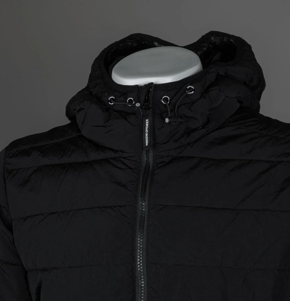 Weekend Offender La Guardia Padded Jacket Black - Image 3
