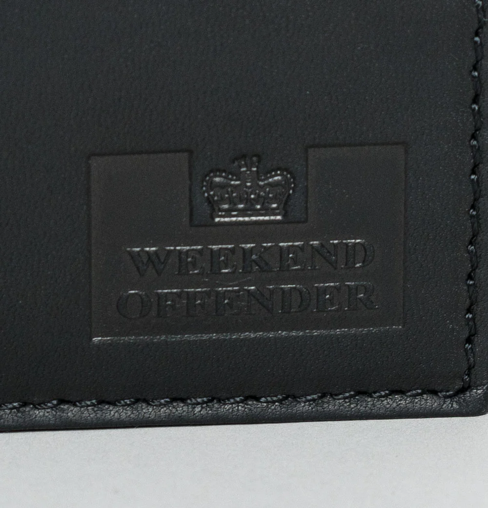 Weekend Offender Leather Wallet Black - Image 3