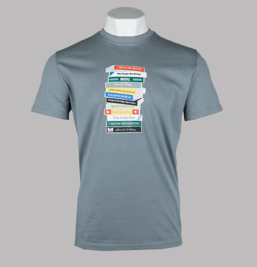 Weekend Offender Limone Graphic T-Shirt Porpoise Grey