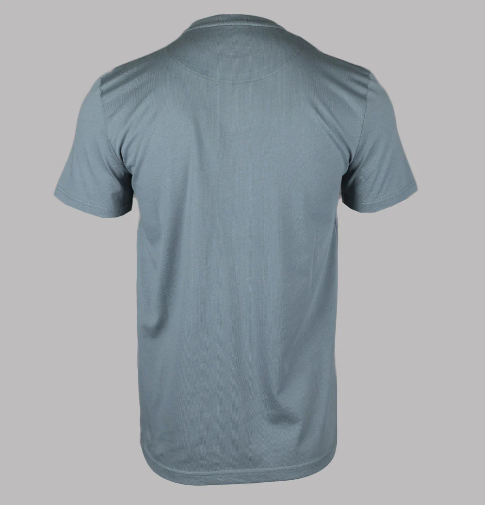Weekend Offender Limone Graphic T-Shirt Porpoise Grey - Image 2