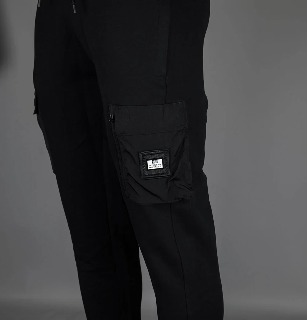 Weekend Offender Lippi Joggers Black - Image 4