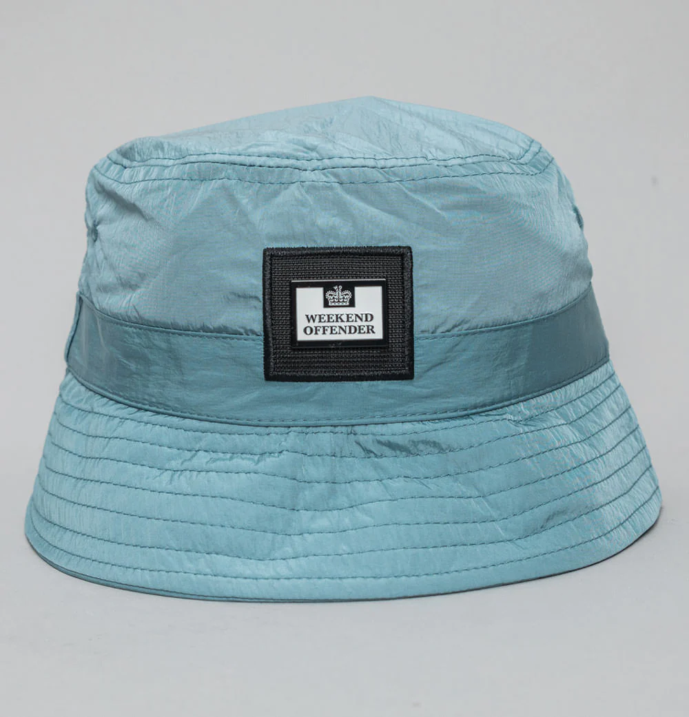 Weekend Offender Long Beach Bucket Hat Slate Blue