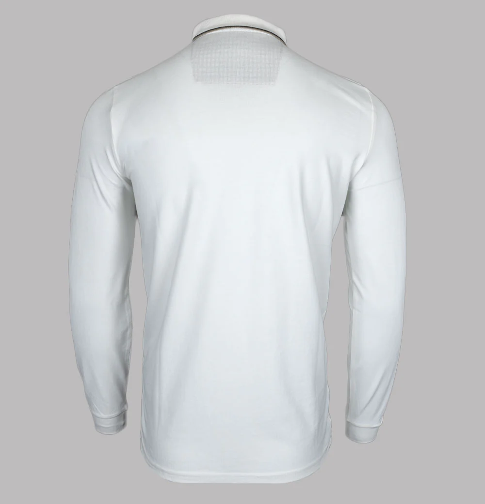 Weekend Offender LS Carola Polo Shirt Winter White/House Check - Image 2