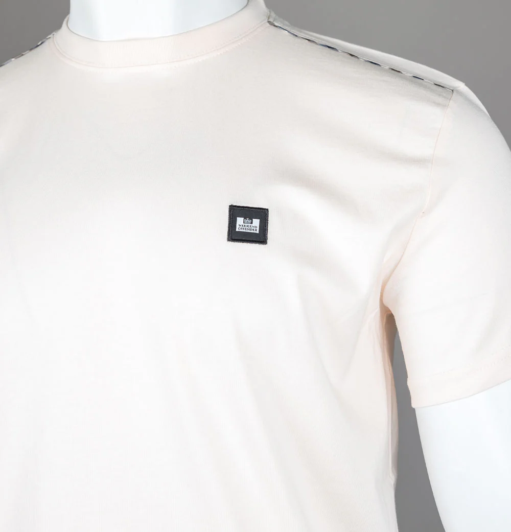 Weekend Offender Manuel T-Shirt Alabaster - Image 3