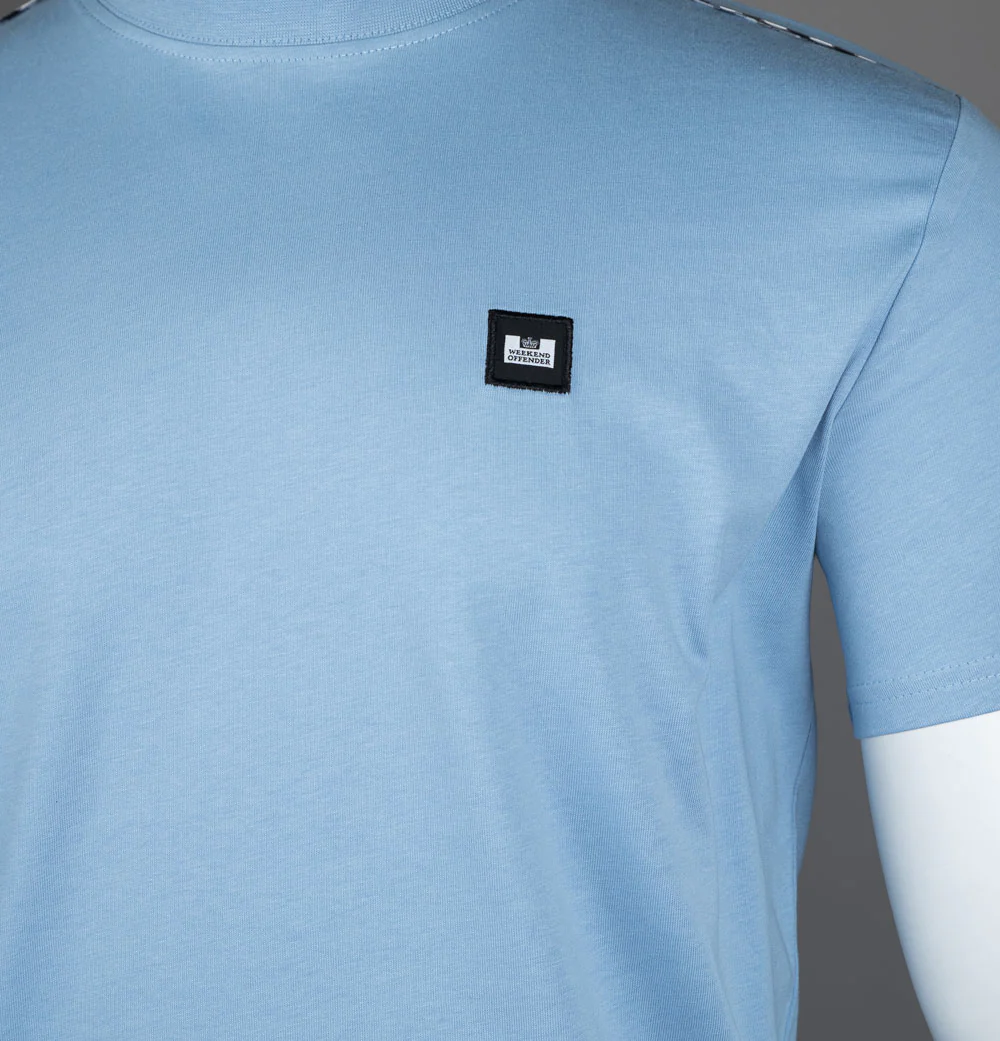 Weekend Offender Manuel T-Shirt Sea Marine - Image 3