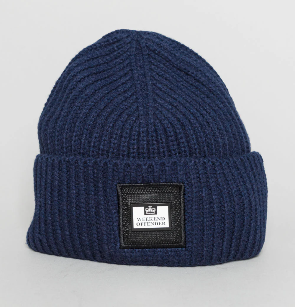 Weekend Offender Marseille Beanie Navy