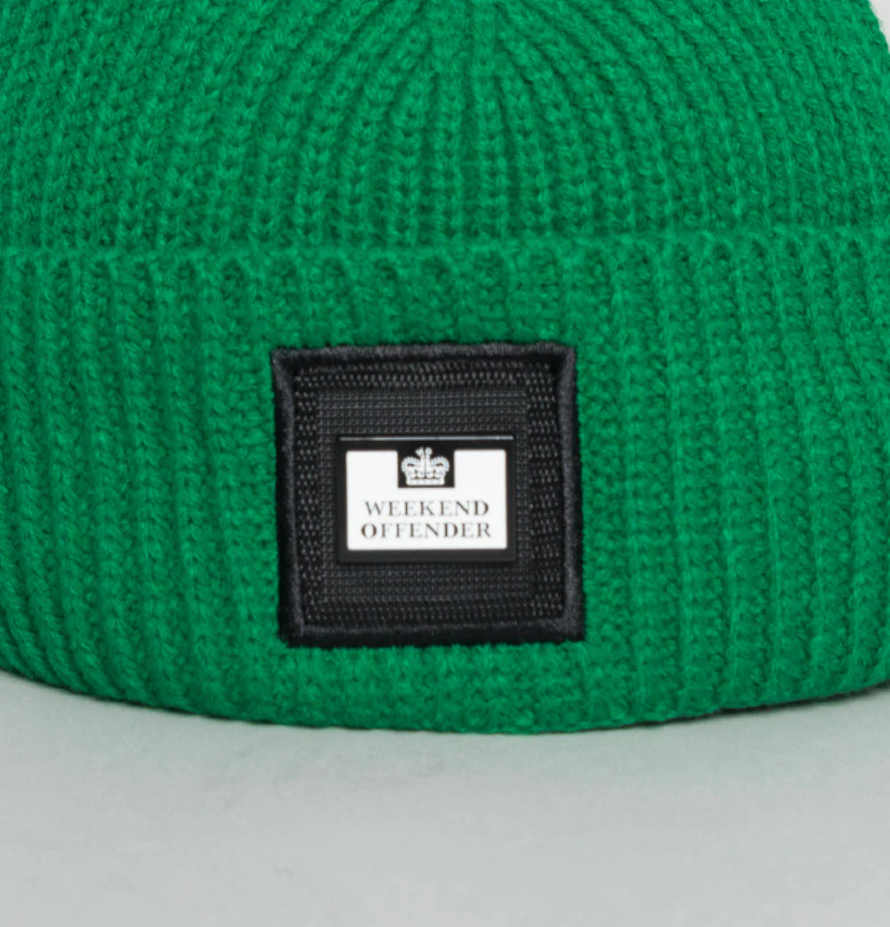 Weekend Offender Marseille Beanie Vert - Image 3