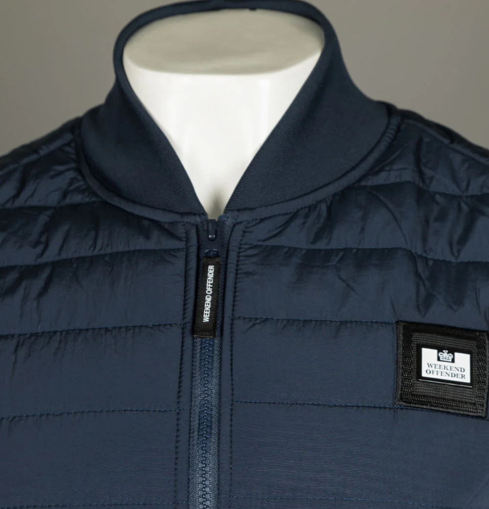 Weekend Offender Maxson Gilet Navy - Image 3