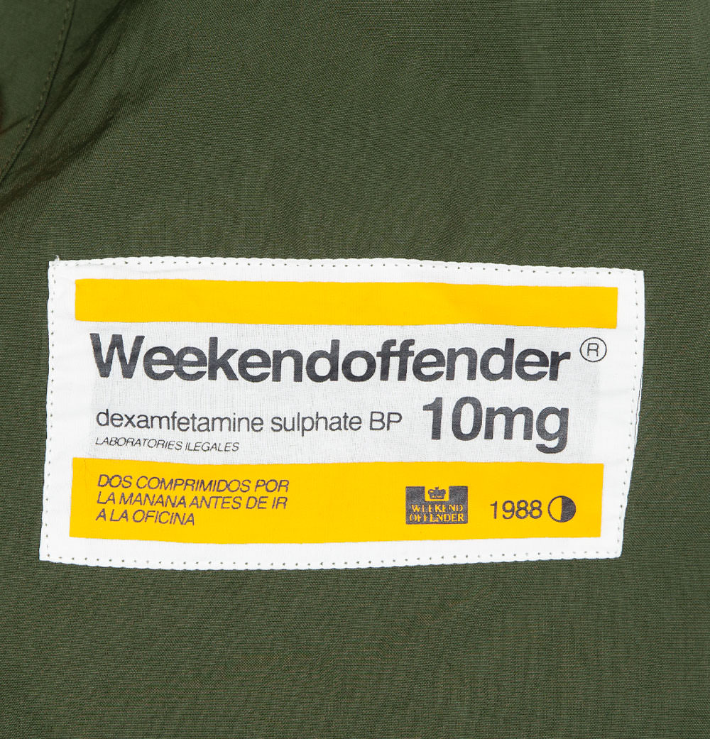 Weekend Offender Nicky Eyes Overshirt Deep Forest - Image 7