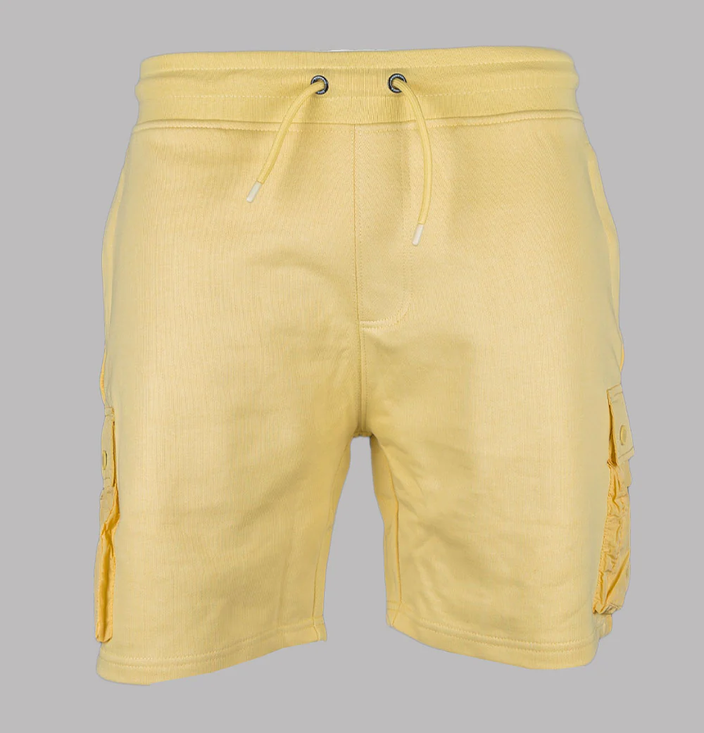 Weekend Offender Pink Sands Jog Shorts Butter - Image 2