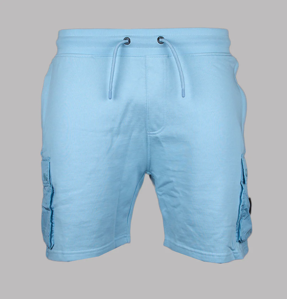Weekend Offender Pink Sands Jog Shorts Ocean Wave - Image 4