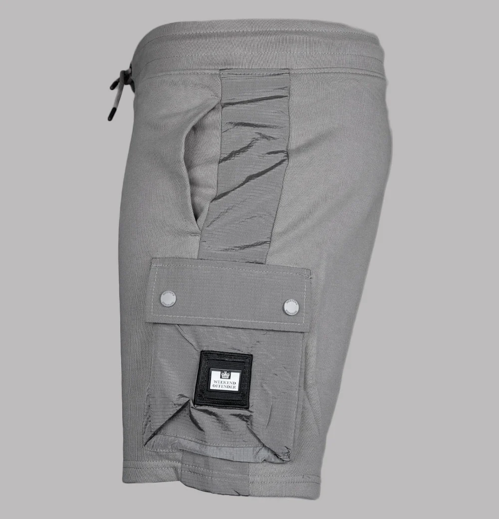 Weekend Offender Pink Sands Jog Shorts Smoke