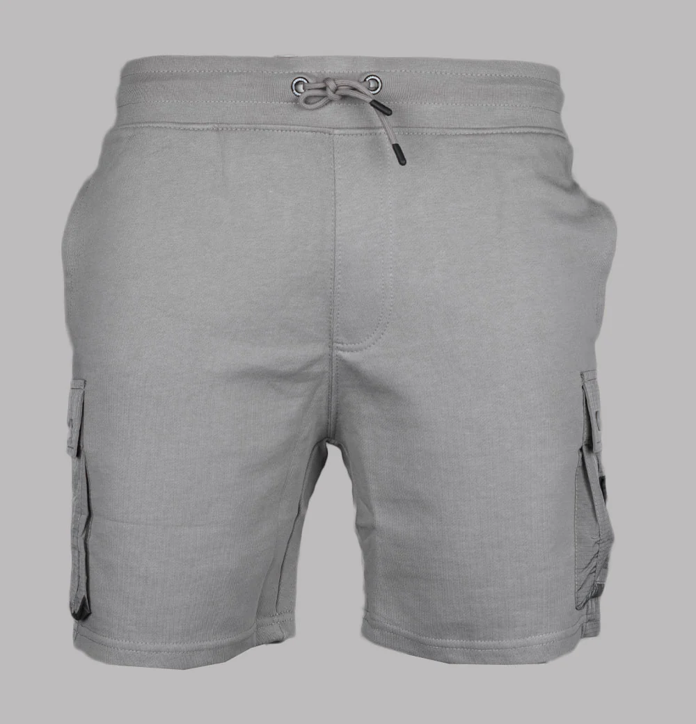 Weekend Offender Pink Sands Jog Shorts Smoke - Image 2
