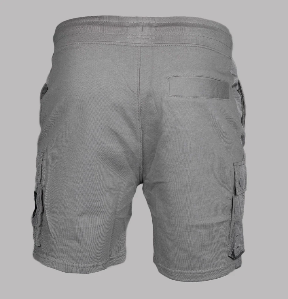 Weekend Offender Pink Sands Jog Shorts Smoke - Image 3