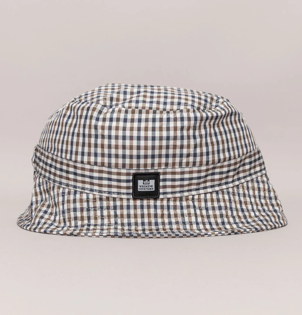 Weekend Offender Queensland Bucket Hat Check