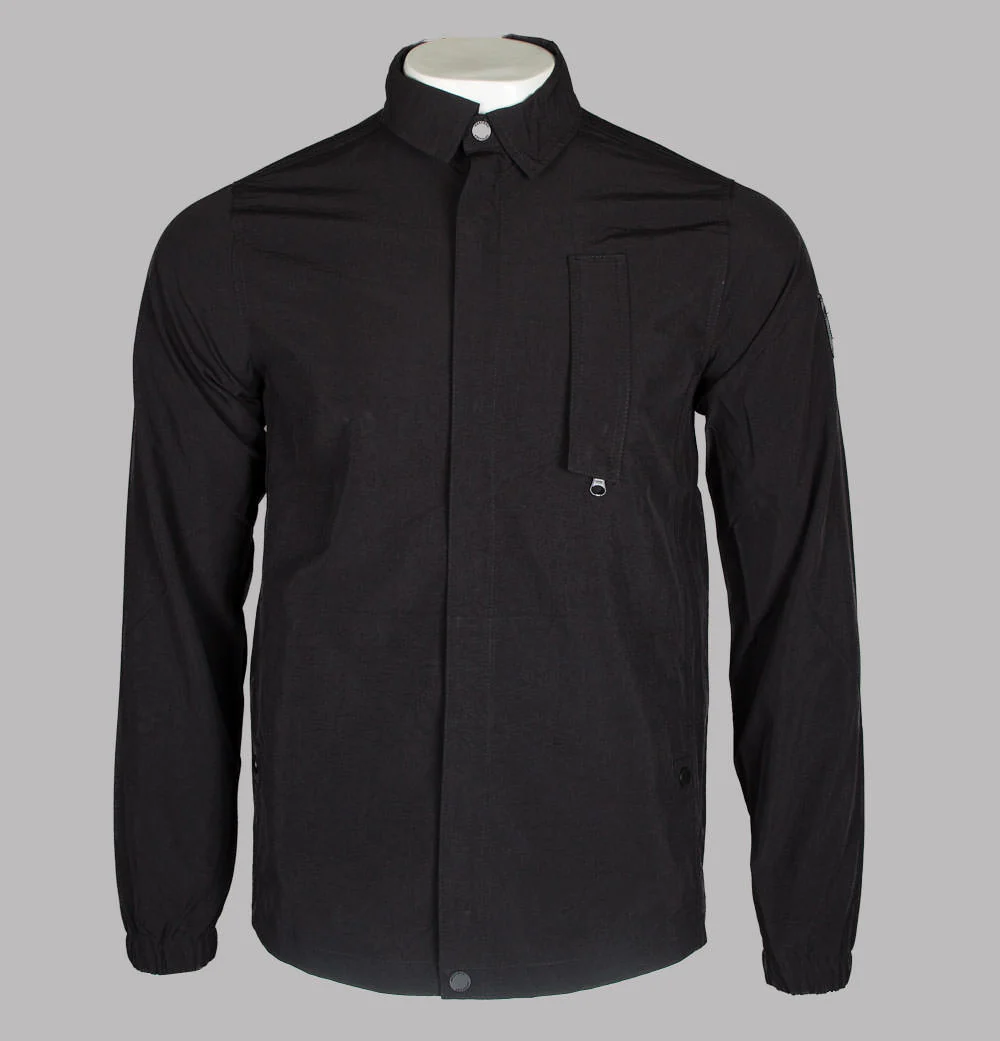Weekend Offender Sorvino Overshirt Black