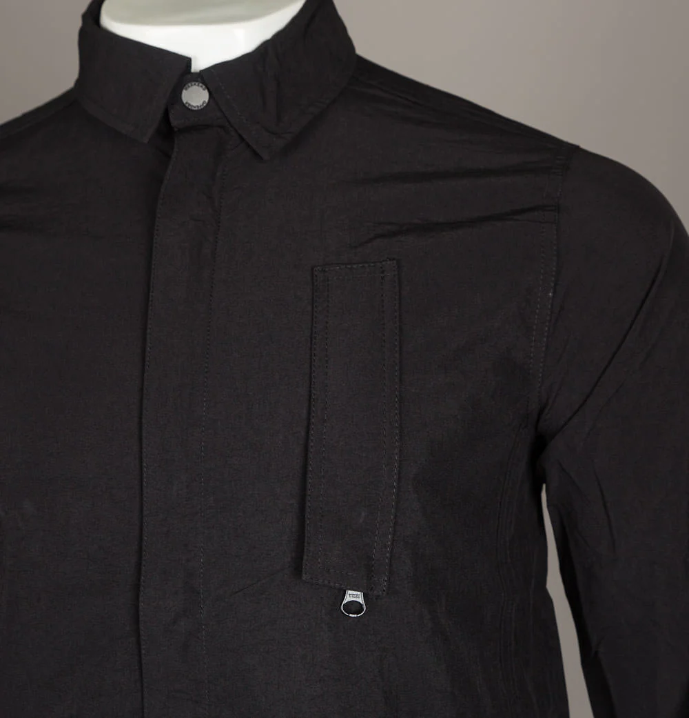 Weekend Offender Sorvino Overshirt Black - Image 4