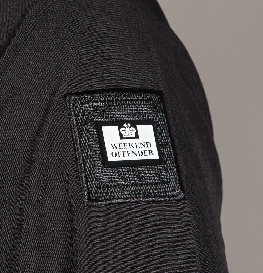 Weekend Offender Sorvino Overshirt Black - Image 6