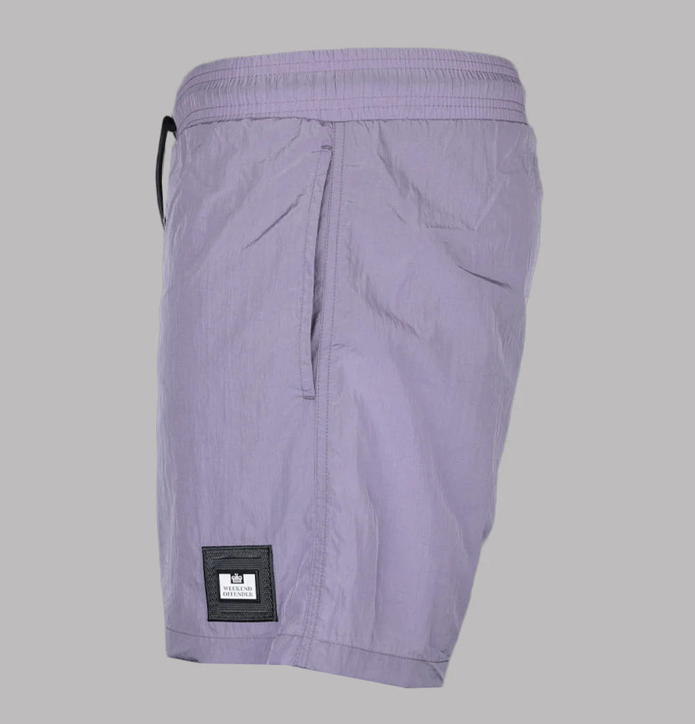 Weekend Offender Stacks Swim Shorts Wisteria