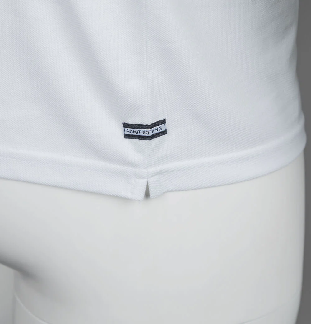 Weekend Offender Sterling Polo Shirt White - Image 5
