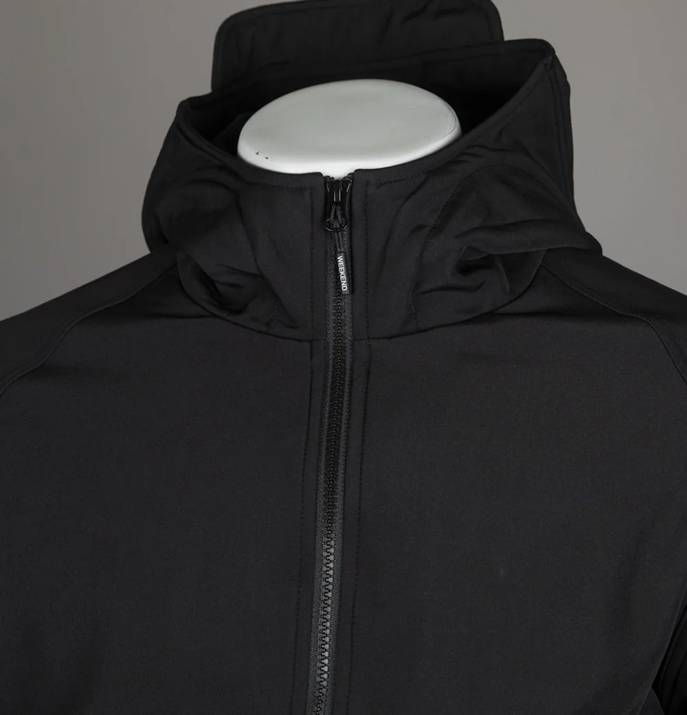 Weekend Offender Sulta Soft Shell Jacket Black - Image 3
