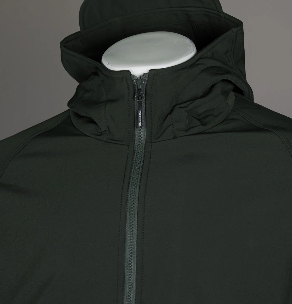 Weekend Offender Sulta Soft Shell Jacket Black Forest - Image 3