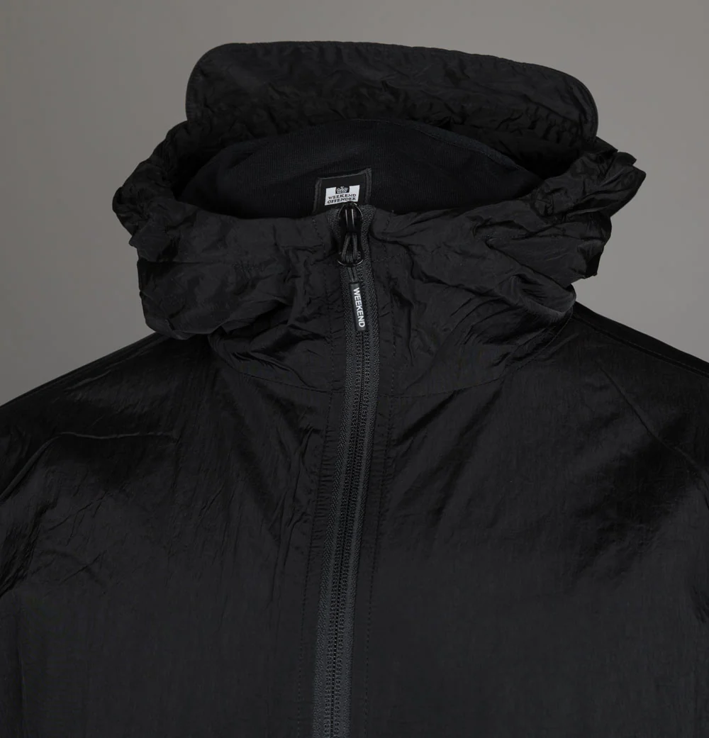 Weekend Offender Technician Fleece Lined Jacket Black - Image 3