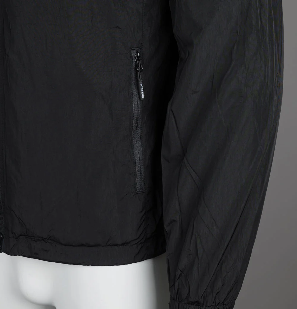 Weekend Offender Technician Fleece Lined Jacket Black - Image 4