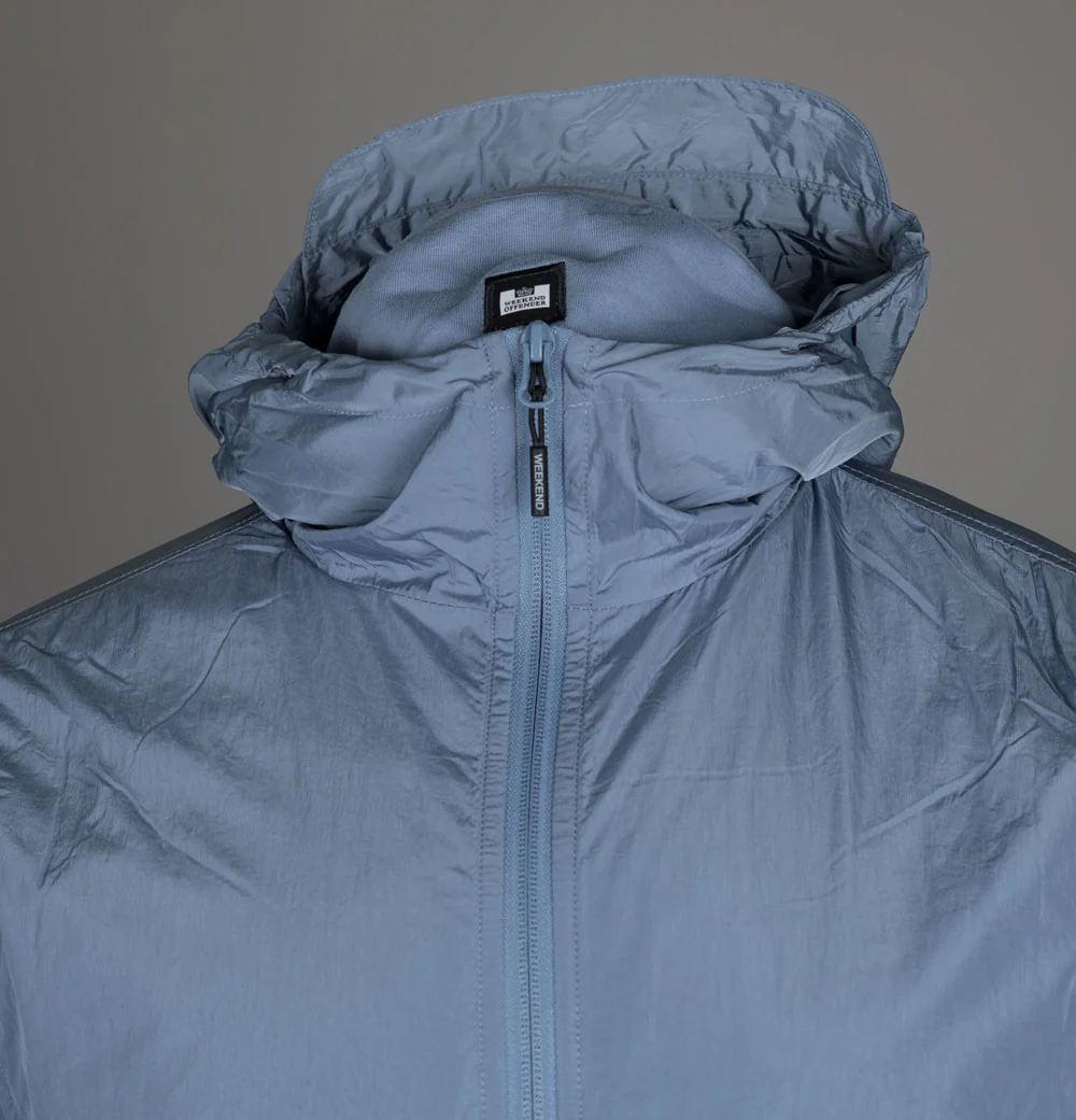 Weekend Offender Technician Fleece Lined Jacket Blue Shadow - Image 3